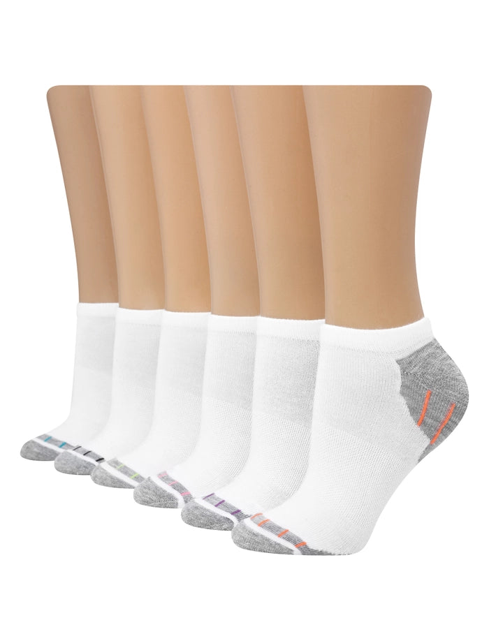 Hanes Womens Cool Comfort® Cushioned No Show Socks 6-Pack