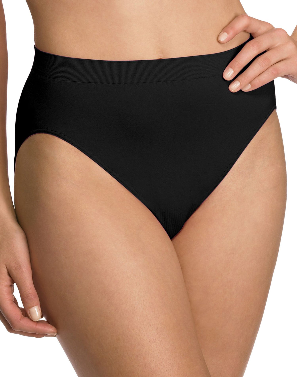 Bali Womens Comfort Revolution Microfiber Seamless Hi Cut Panty – Best-Seller!