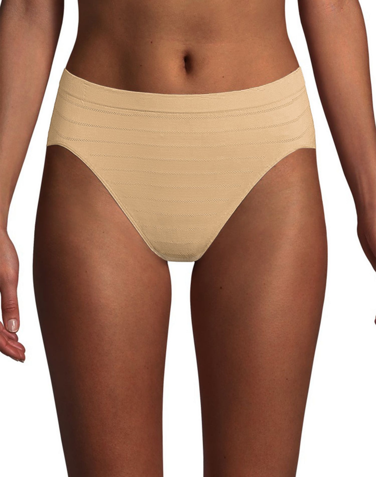 Bali Womens Comfort Revolution Microfiber Hi-Cut Panty 3-Pack