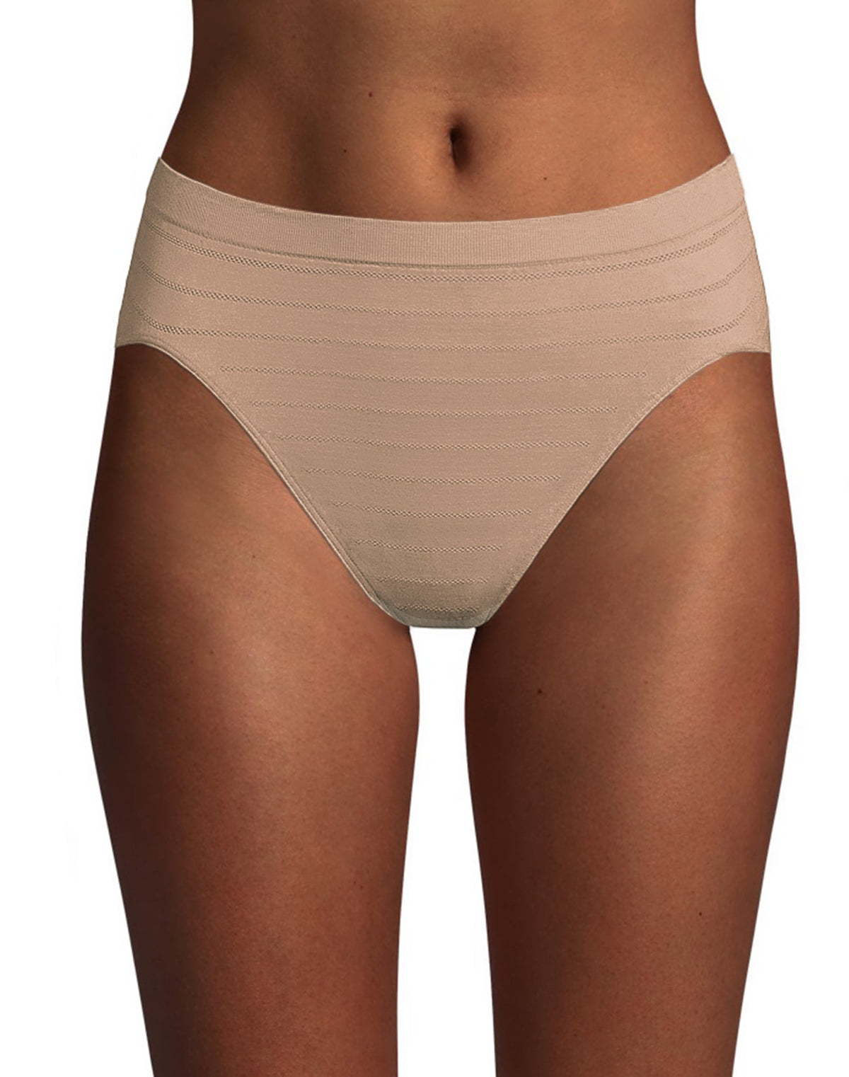 Bali Womens Comfort Revolution Microfiber Hi-Cut Panty 3-Pack