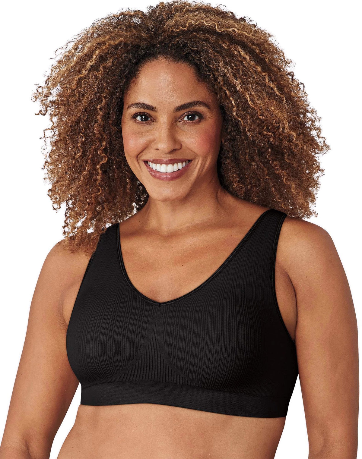 Bali Womens One Smooth All Around Smoothing Bralette