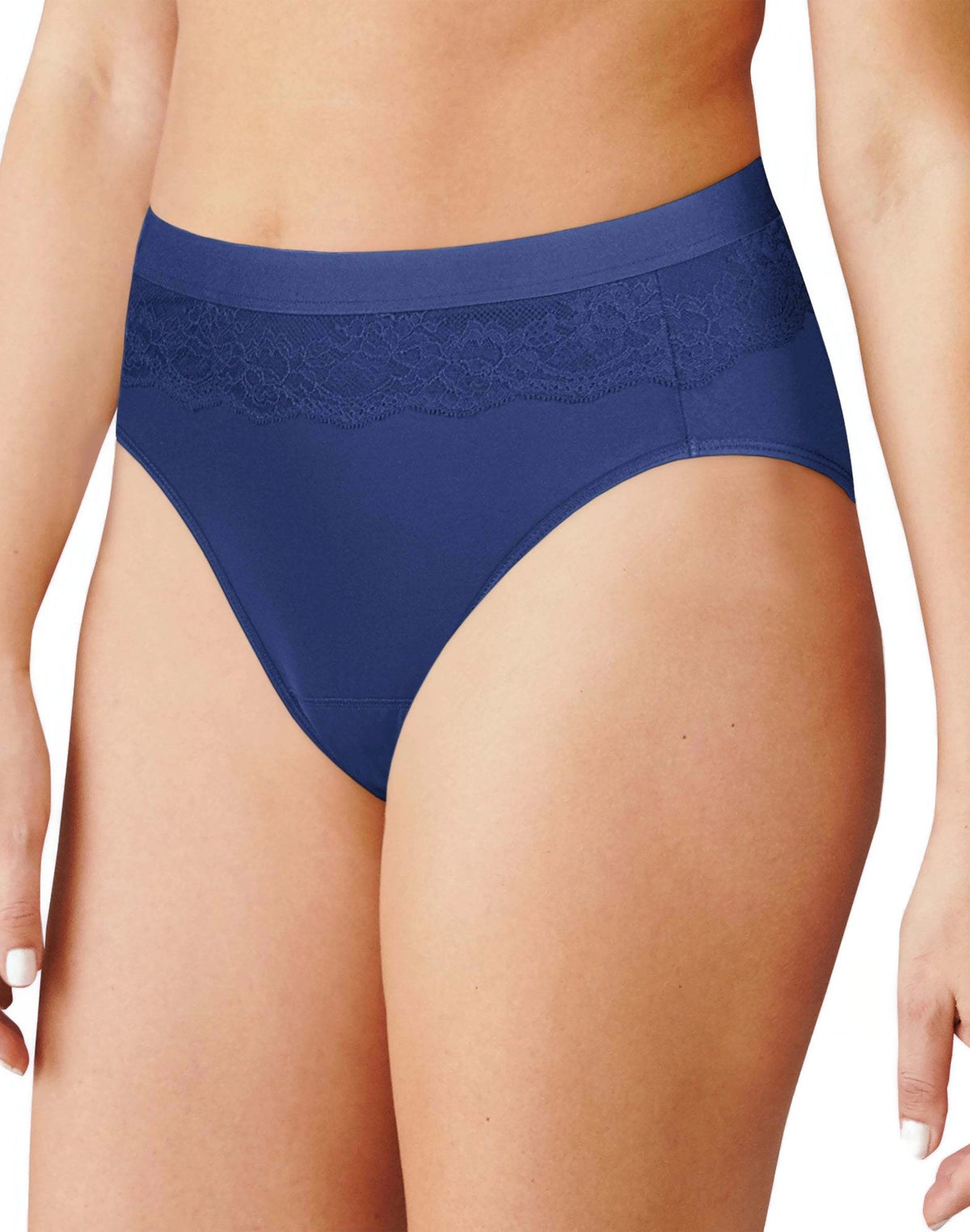Bali Womens Beautifully Confident Light Leak &amp; Period Protection Hi Cut