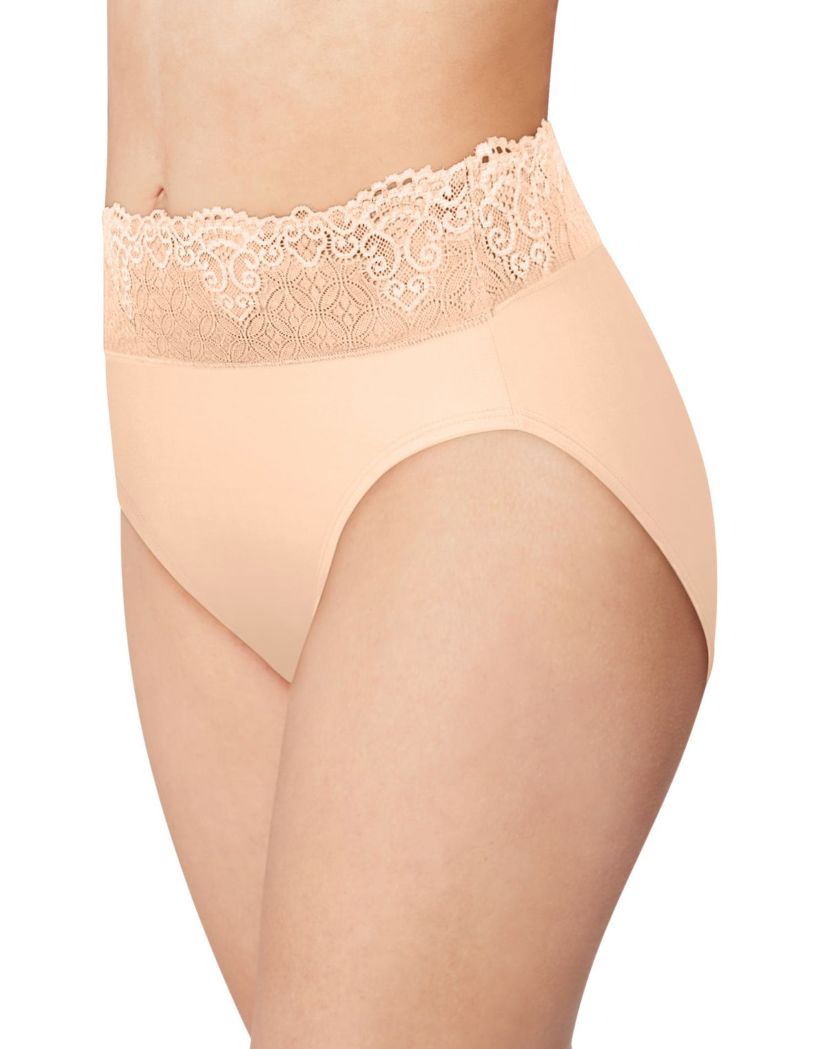 Bali Womens Passion For Comfort Hi-Cut Panty