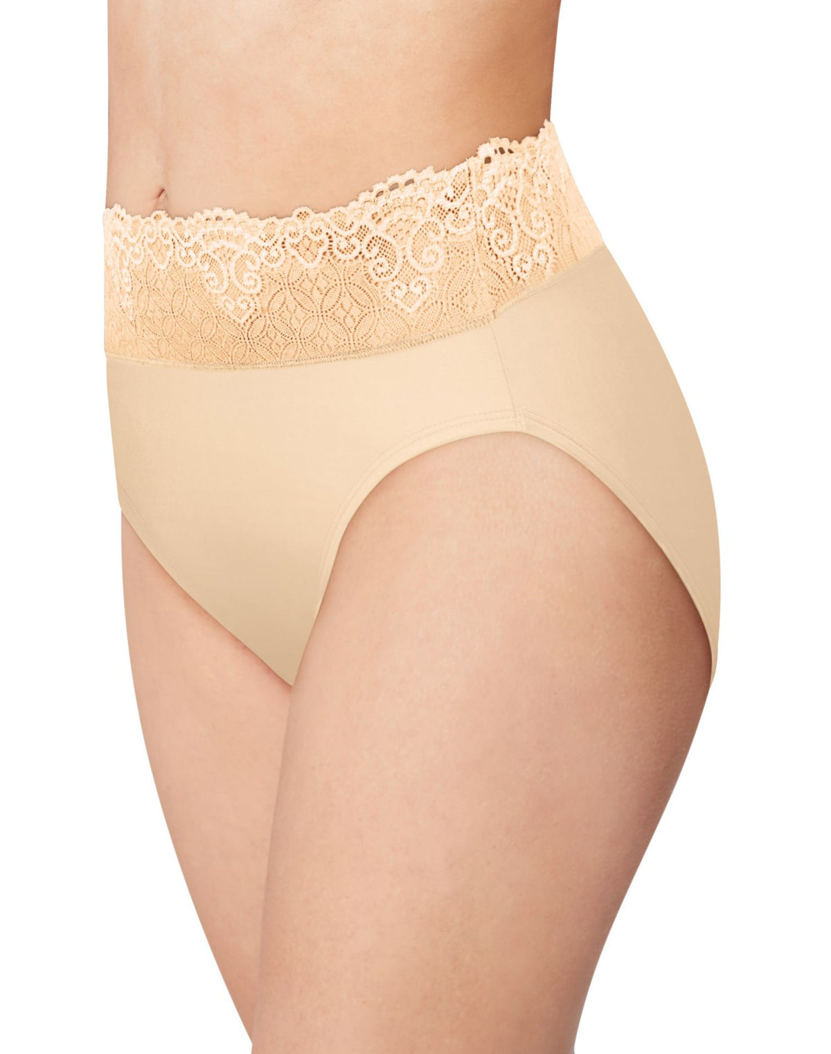 Bali Womens Passion For Comfort Hi-Cut Panty