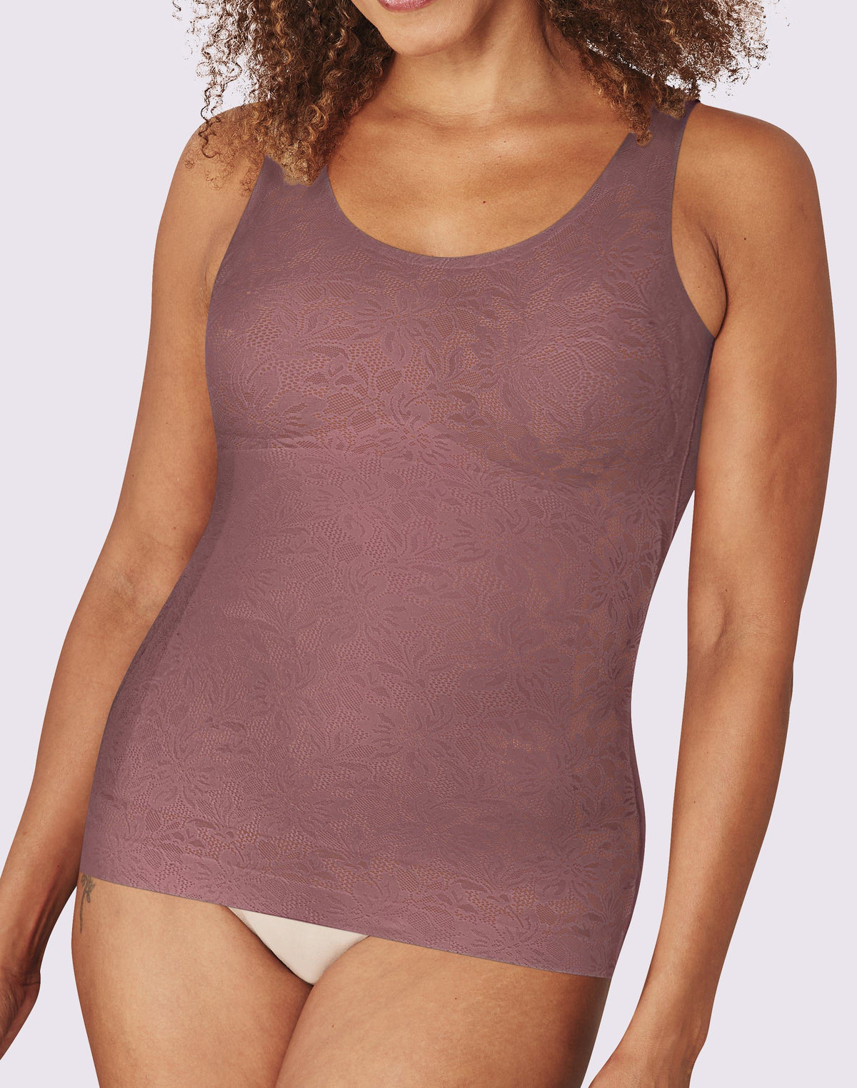 Bali Womens Easylite® Lace Tank