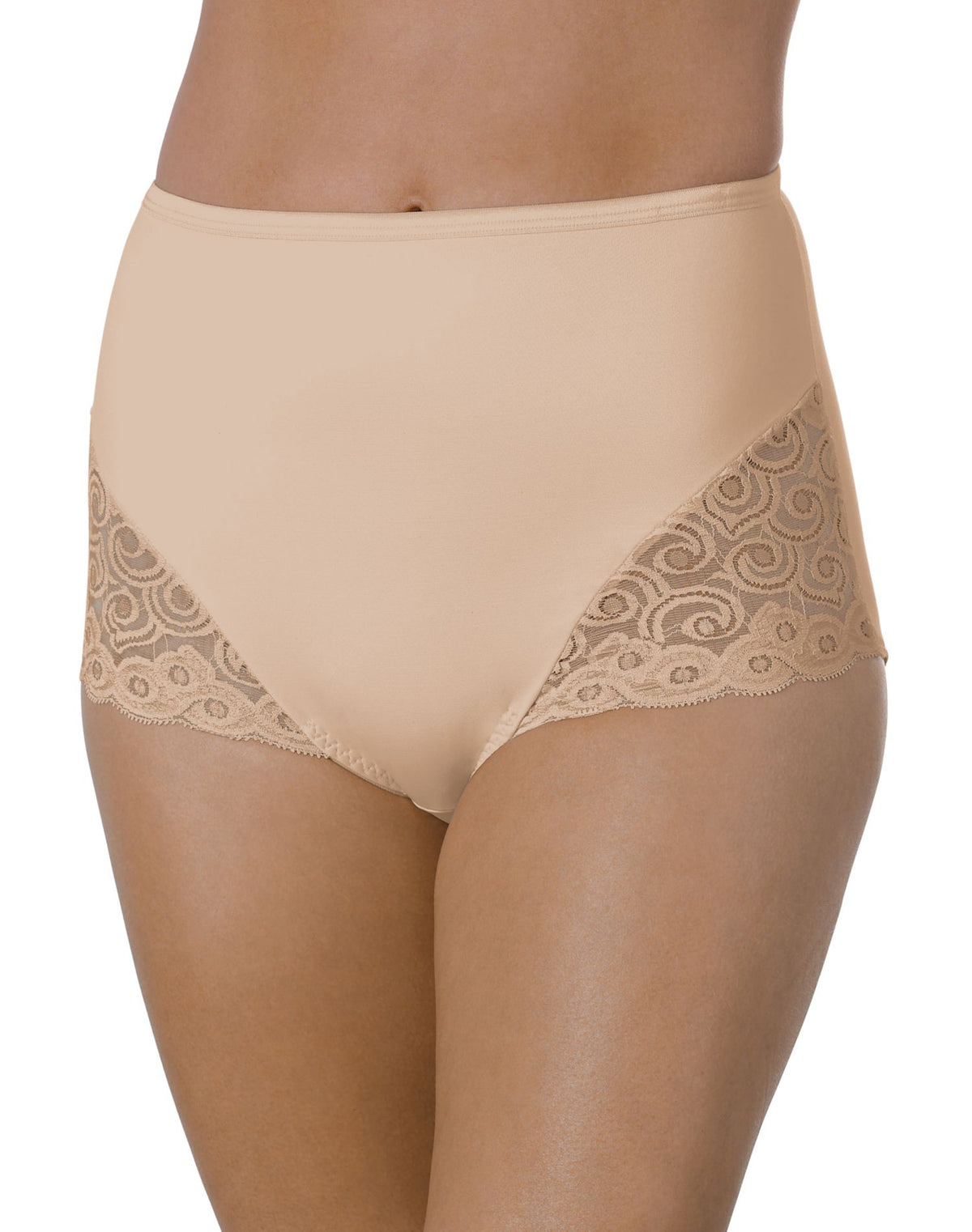 Bali Womens Firm Control Lace Inset Brief – Best-Seller!