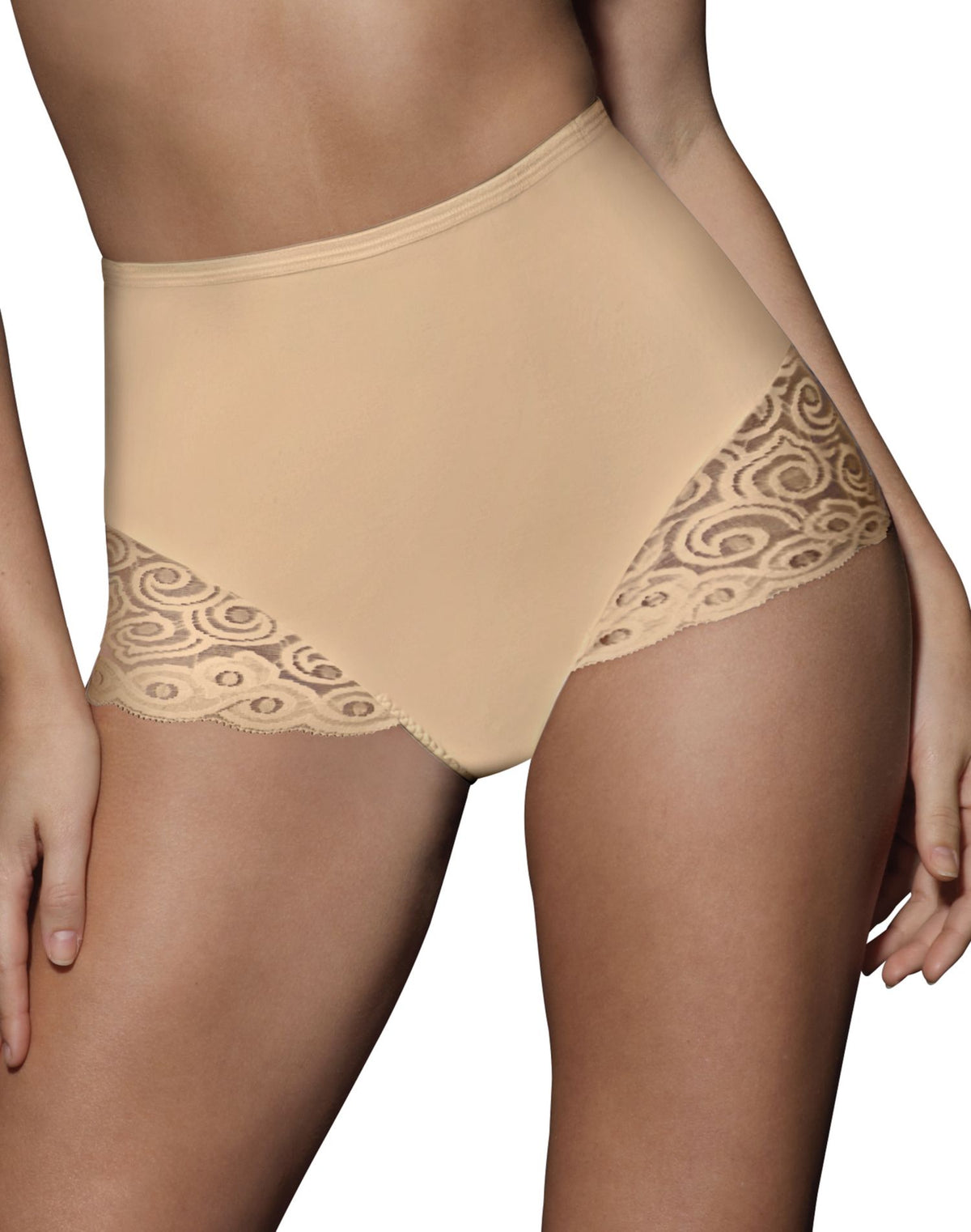 Bali Womens Firm Control Lace Inset Brief – Best-Seller!