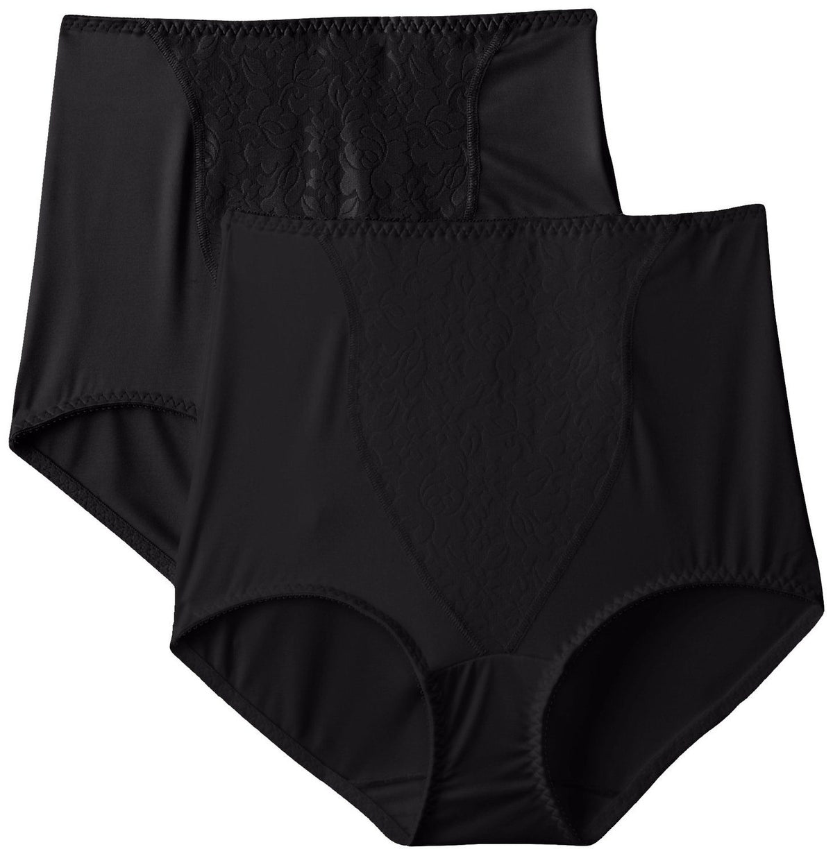 Bali Womens Lace Panel Shaping Brief 2-Pack