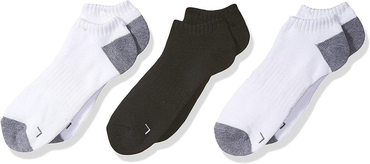 Fruit Of The Loom Boys 3 Pack No Show Socks
