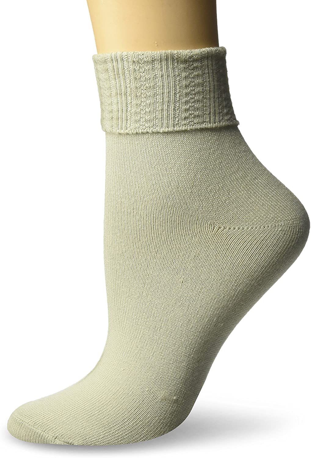 Fruit Of The Loom Womens Turn Cuff Sock