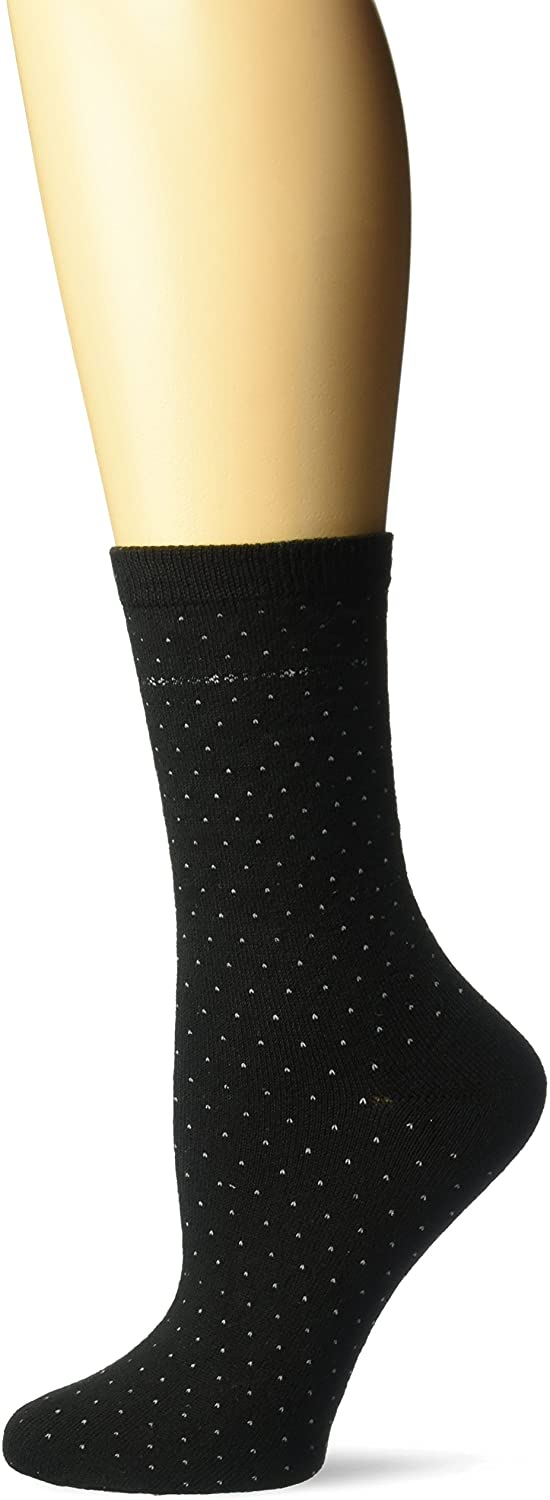 Fruit Of The Loom Womens Dot Crew Sock
