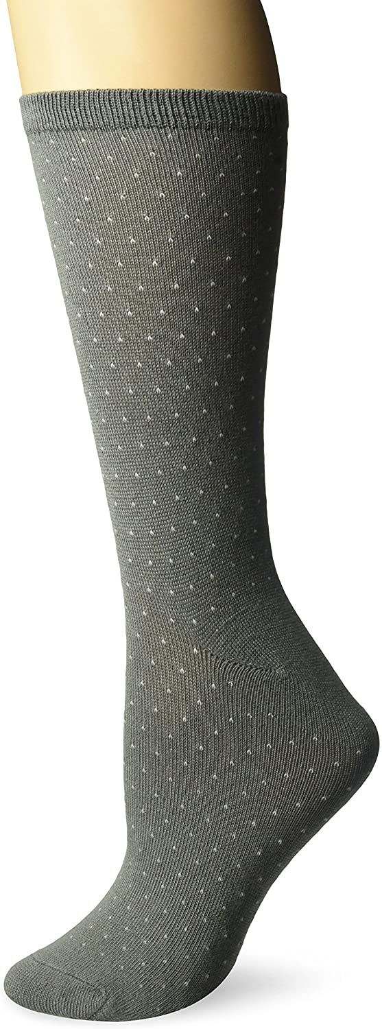 Fruit Of The Loom Womens Dot Crew Sock