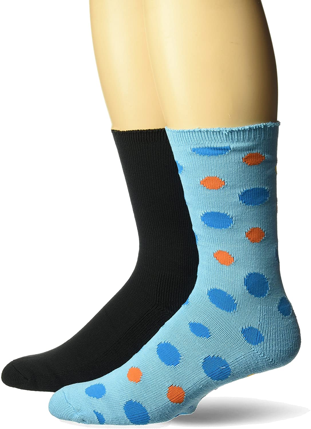Fruit Of The Loom Womens Home Collection 2 Pack Crew Socks