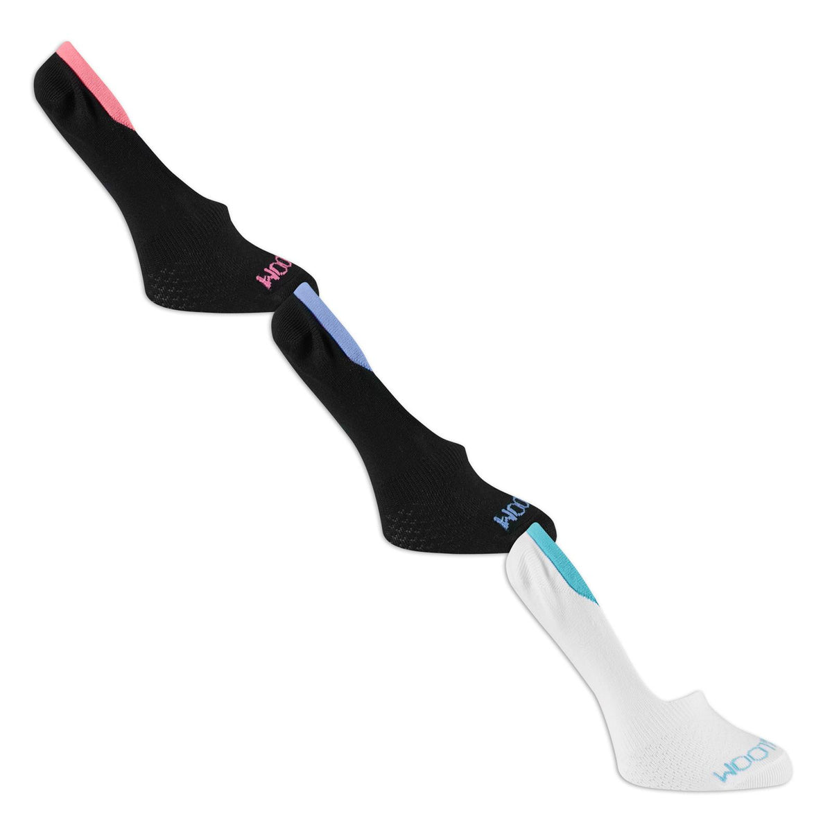 Fruit Of The Loom Womens 3 Pair Breathable Liner Socks