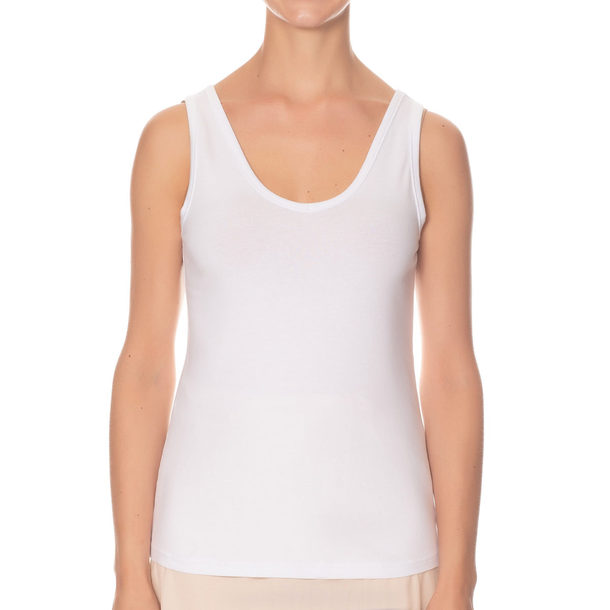 Gemsli Womens Organic Cotton V-Neck Undershirt