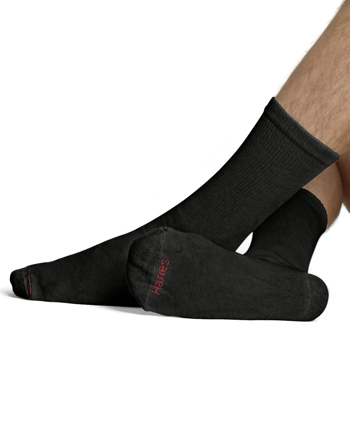 Hanes Mens FreshIQ™ Cushion Crew Socks 12-Pack