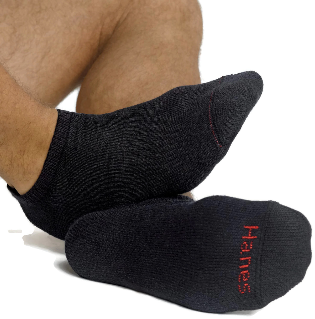 Hanes Mens FreshIQ™ No-Show Socks 12-Pack