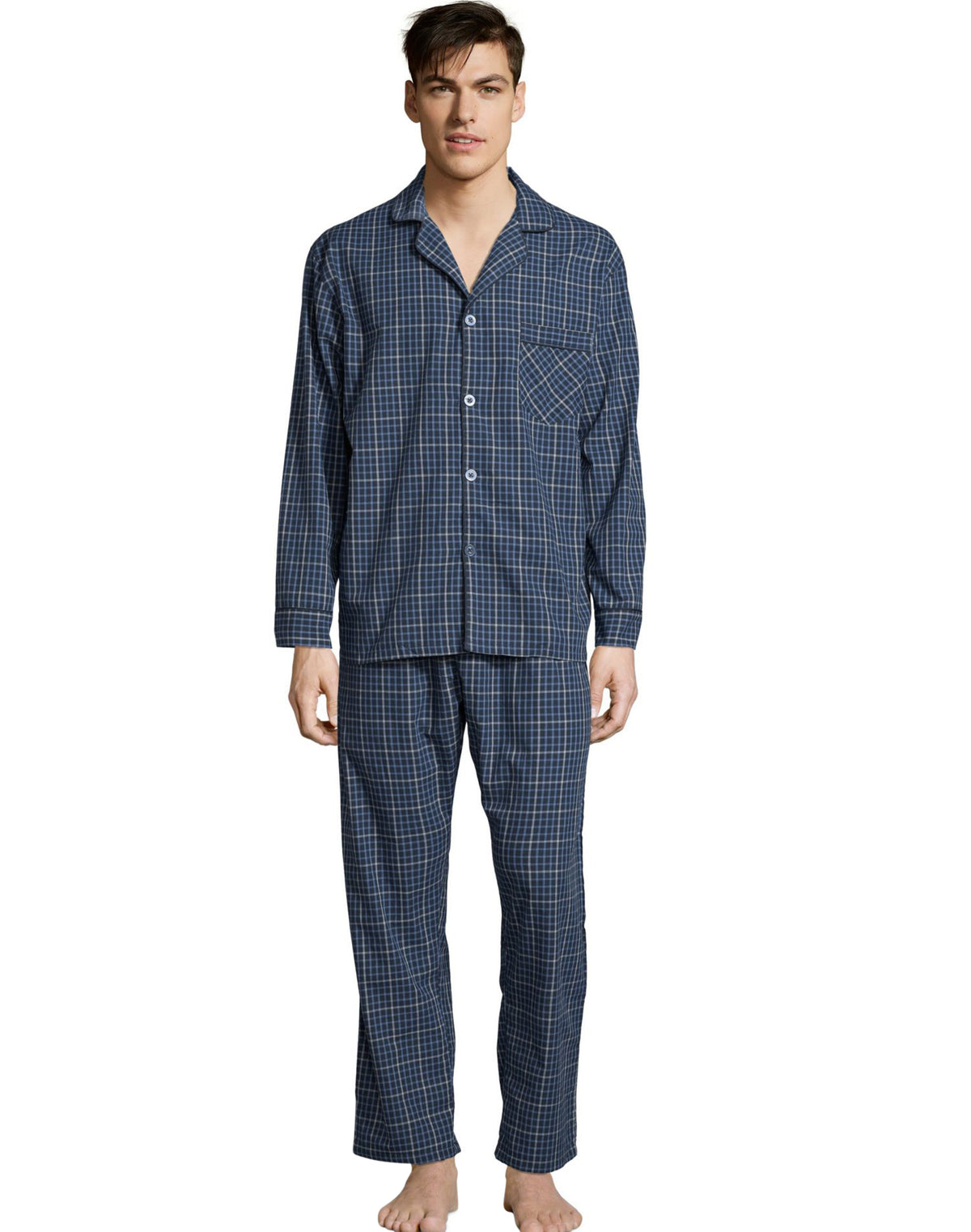 Hanes Mens Woven Pajamas