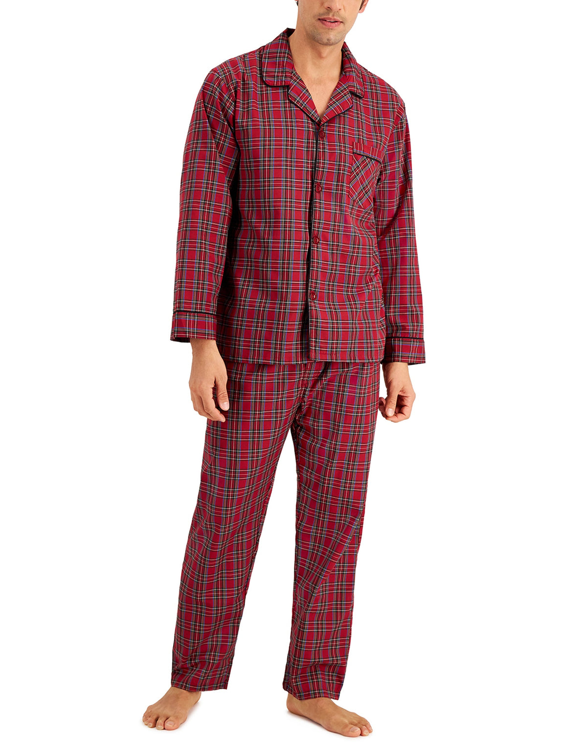Hanes Mens Woven Pajamas