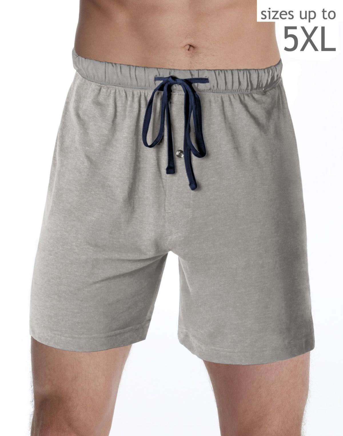 Hanes Mens Jersey Lounge Drawstring Shorts With Logo Waistband 2-Pack