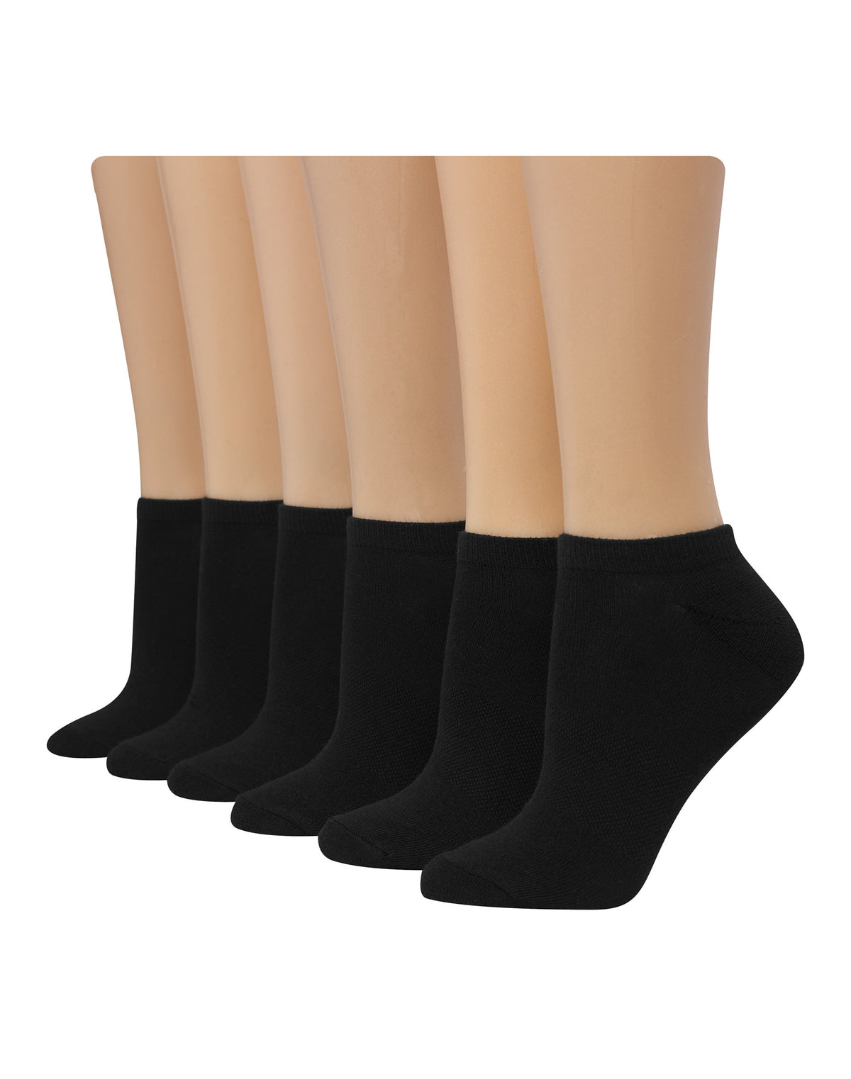 Hanes Womens Cool Comfort® Cushioned No Show Socks 6-Pack