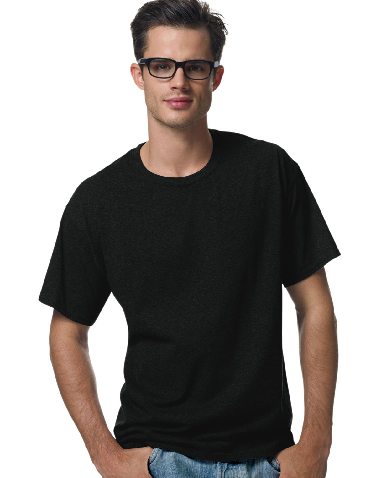 Hanes Mens ComfortBlend® EcoSmart® Crewneck T-Shirt