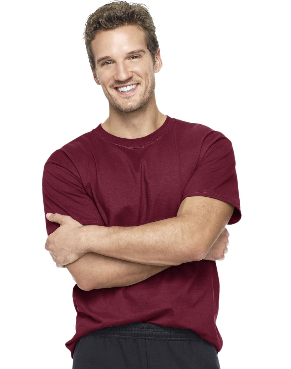 Hanes Mens Beefy-T® Crewneck Short-Sleeve T-Shirt