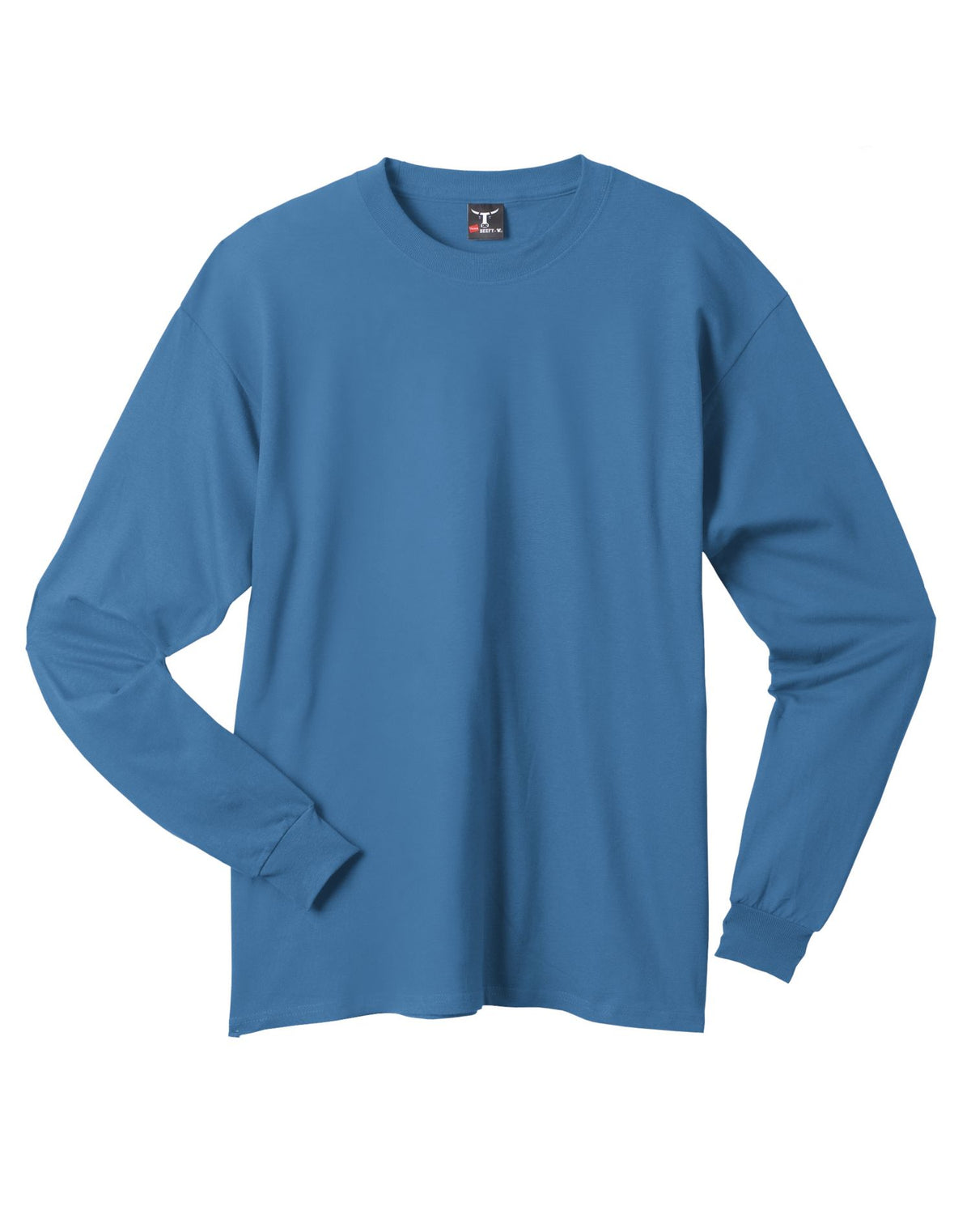 Hanes Mens Beefy-T Long-Sleeve T-Shirt