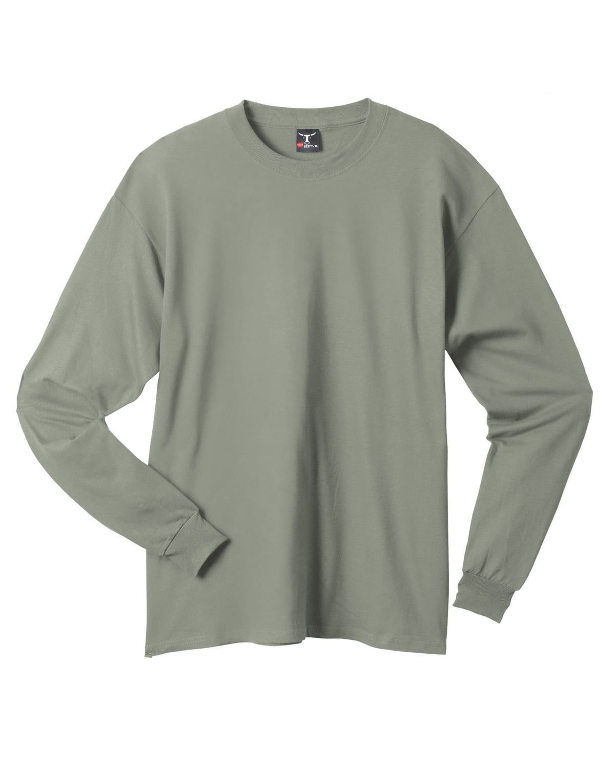 Hanes Mens Beefy-T Long-Sleeve T-Shirt