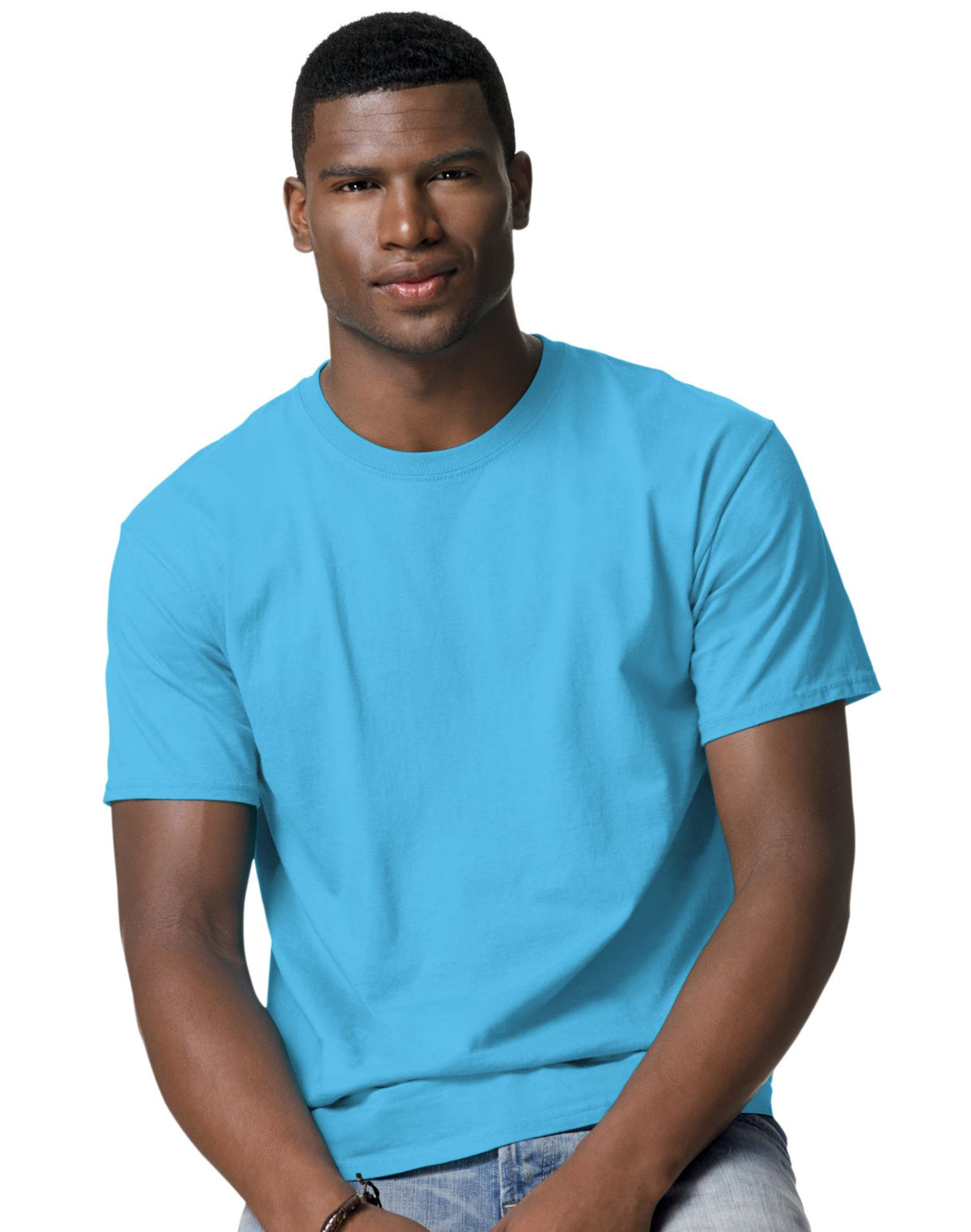 Hanes Mens Authentic Short-Sleeve T-Shirt