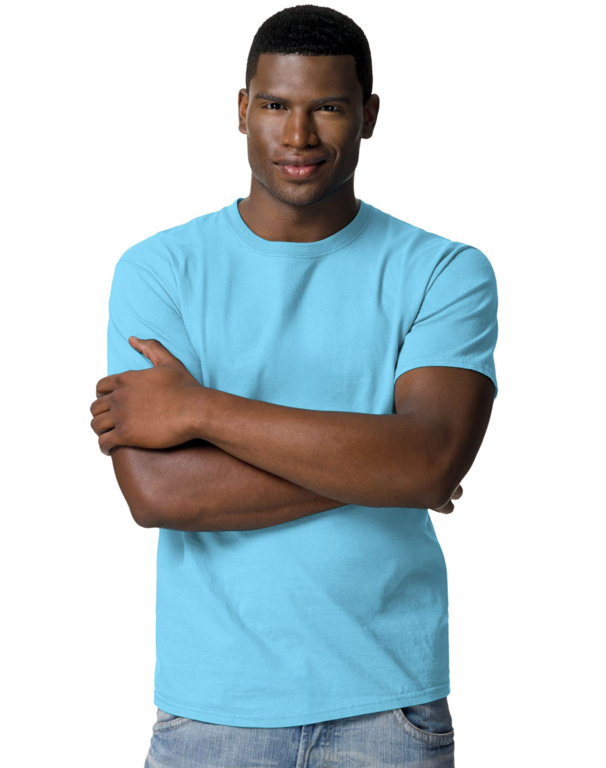 Hanes Mens Authentic Short-Sleeve T-Shirt
