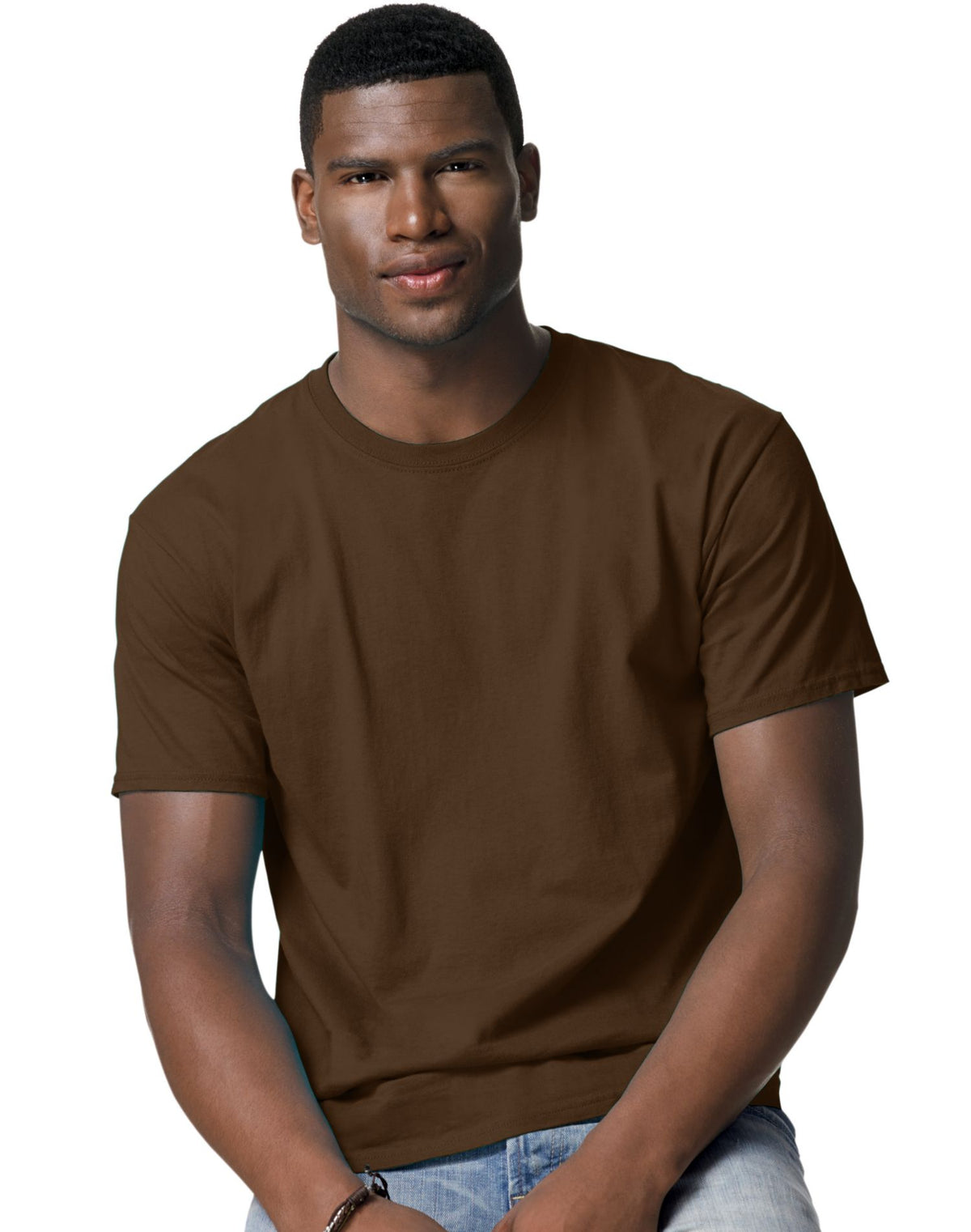 Hanes Mens Authentic Short-Sleeve T-Shirt