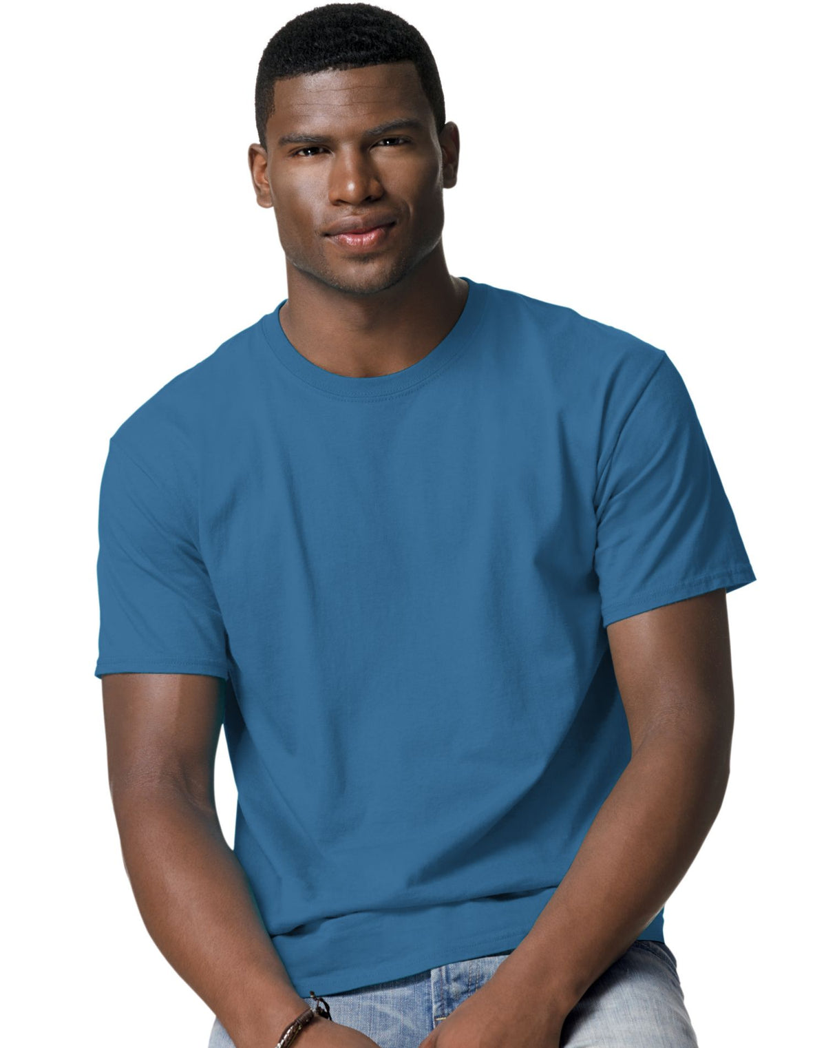 Hanes Mens Authentic Short-Sleeve T-Shirt