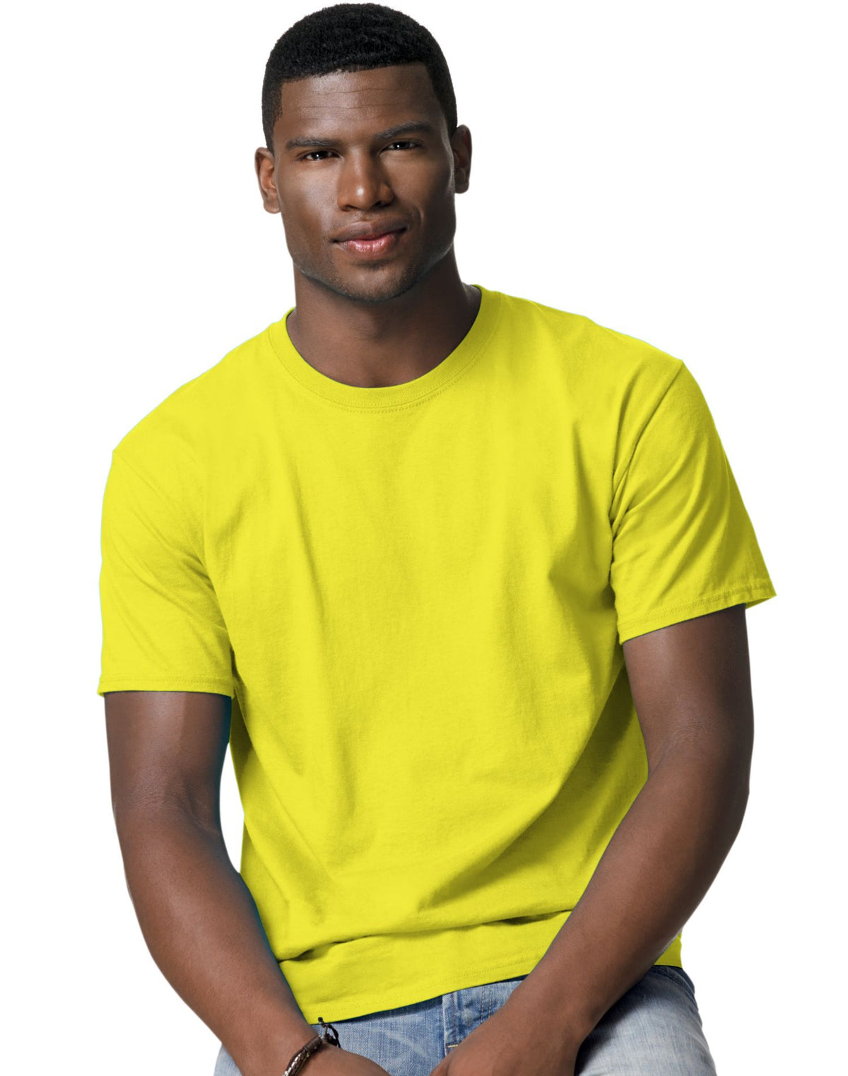 Hanes Mens Authentic Short-Sleeve T-Shirt