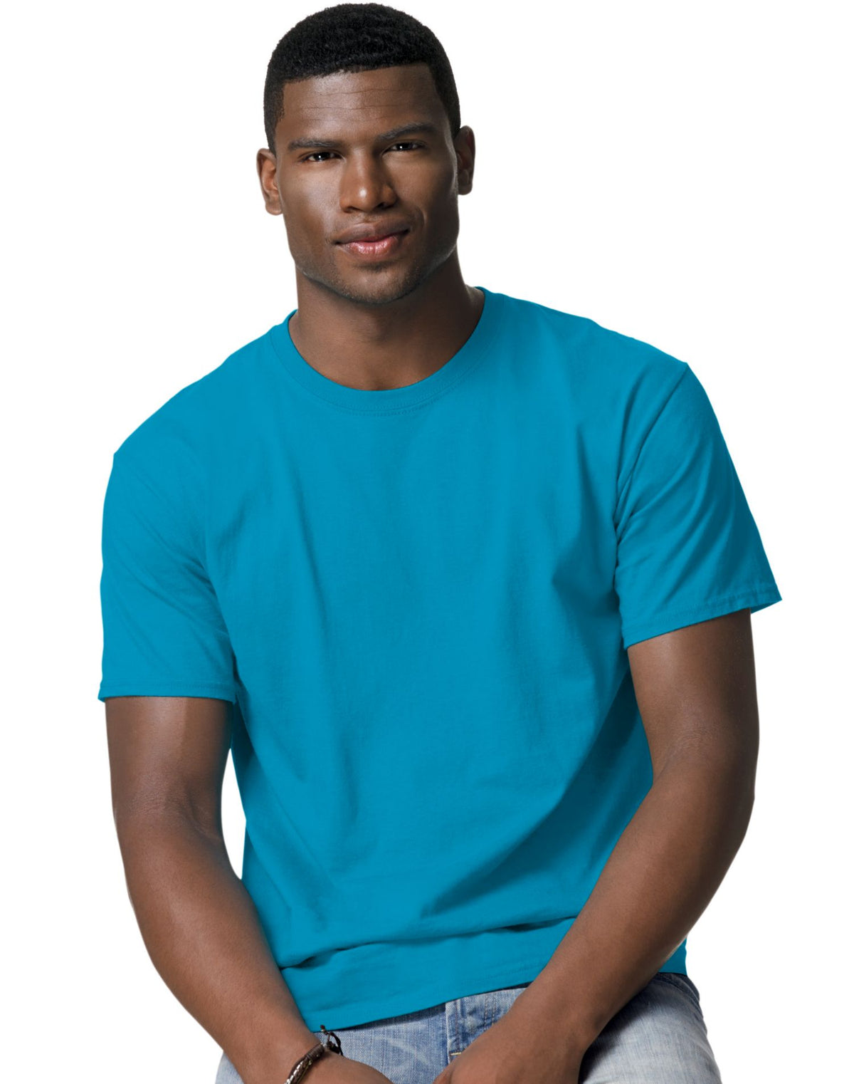 Hanes Mens Authentic Short-Sleeve T-Shirt