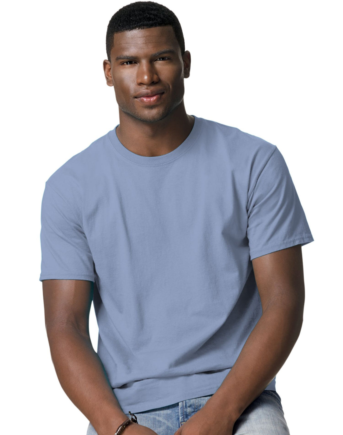 Hanes Mens Authentic Short-Sleeve T-Shirt