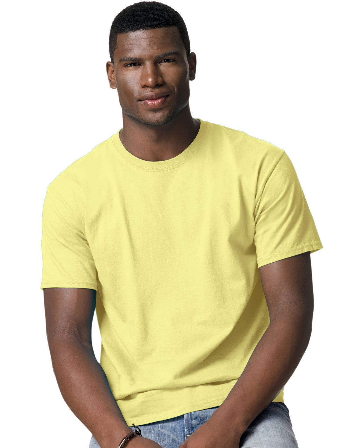 Hanes Mens Authentic Short-Sleeve T-Shirt