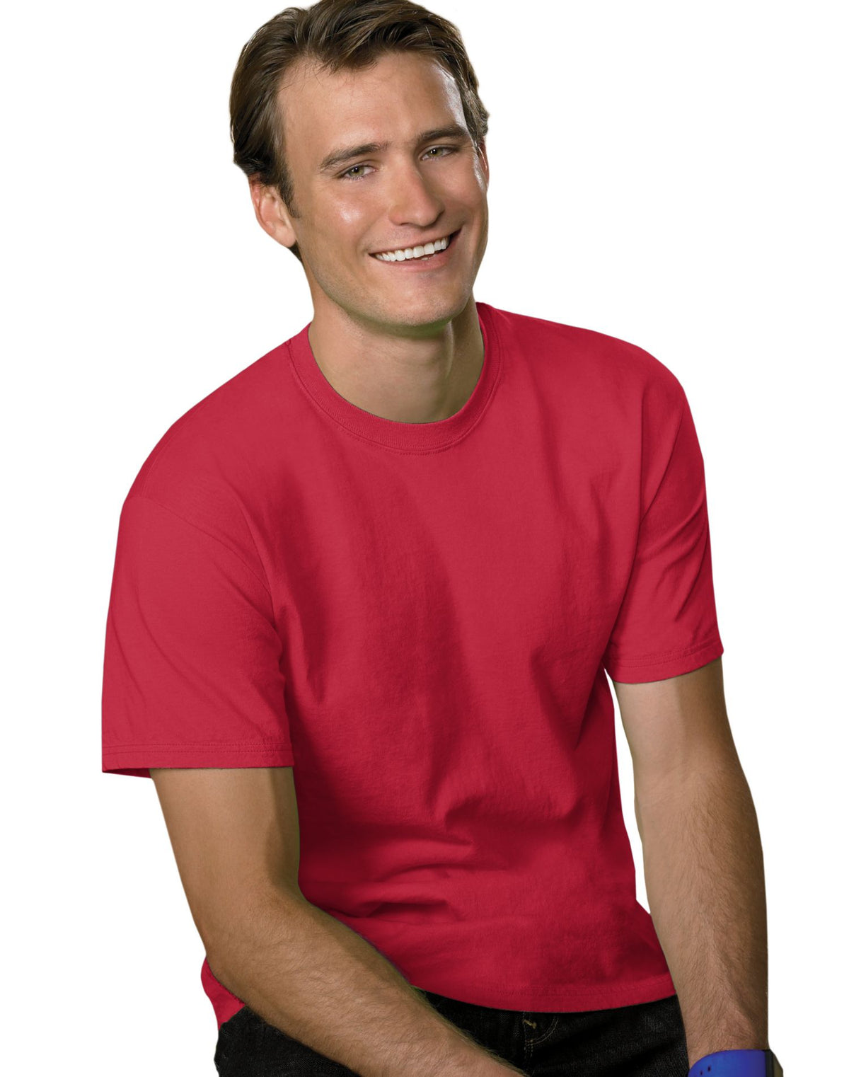 Hanes Mens Everyday Short Sleeve Crewneck T-Shirt
