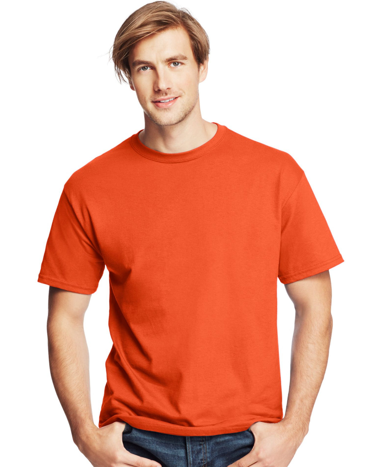 Hanes Mens Everyday Short Sleeve Crewneck T-Shirt