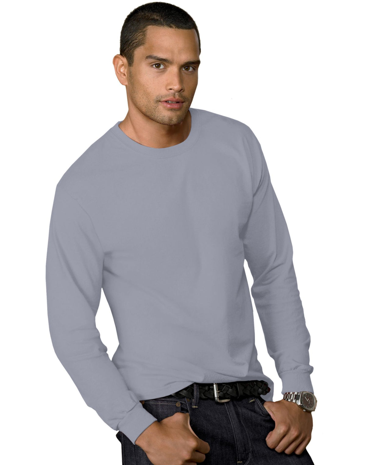 Hanes Mens Comfortsoft® Long-Sleeve T-Shirt