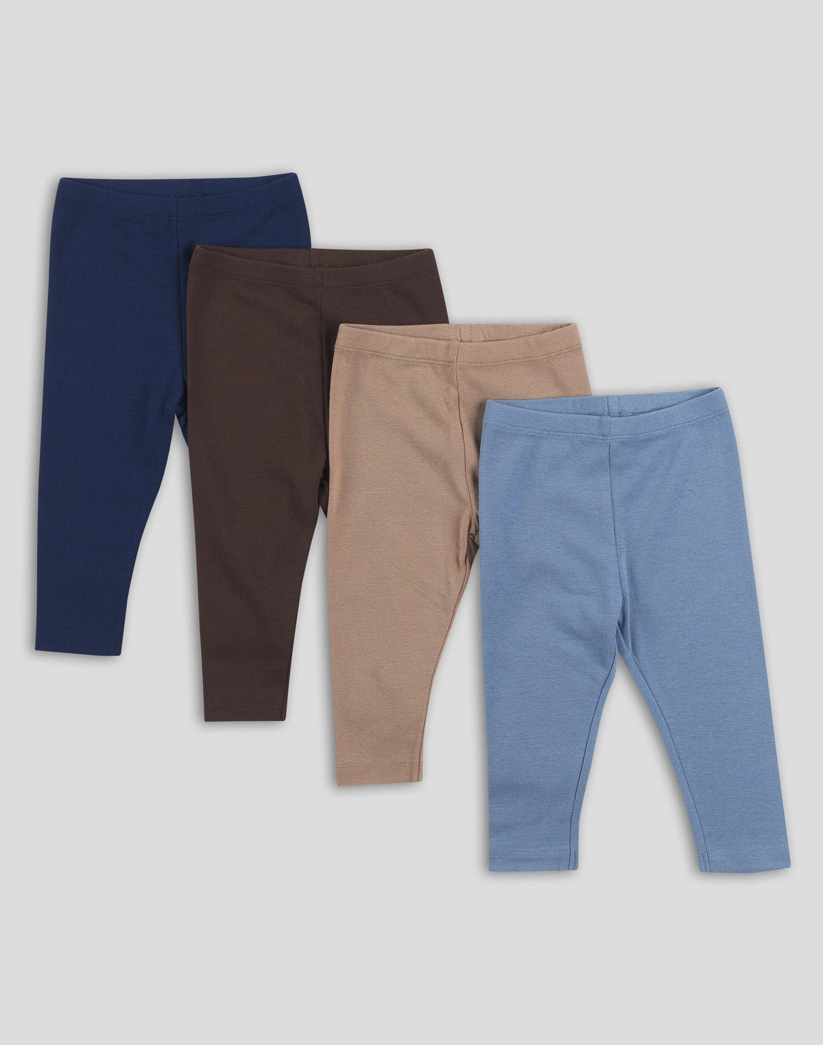 Hanes Flexy Baby Knit Baby Pull-On Pants, 4-Way Stretch, Boys &amp; Girls, 4-Pack