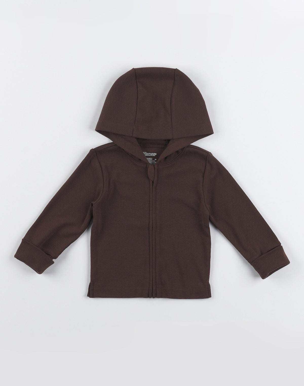 Hanes Zippin Baby Knit Lightweight Full-Zip Hooded Jacket, 4-Way Stretch &amp; Adjustable Cuffs, Boys &amp; Girls