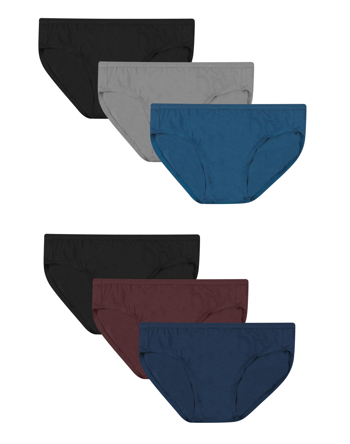 Hanes Mens Comfort Flex Fit Bikini Assorted 6-Pack
