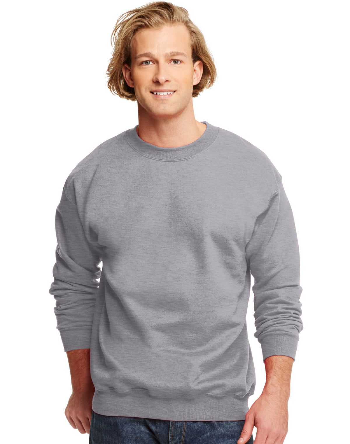 Hanes Mens Ultimate Cotton® Heavyweight Crewneck Sweatshirt