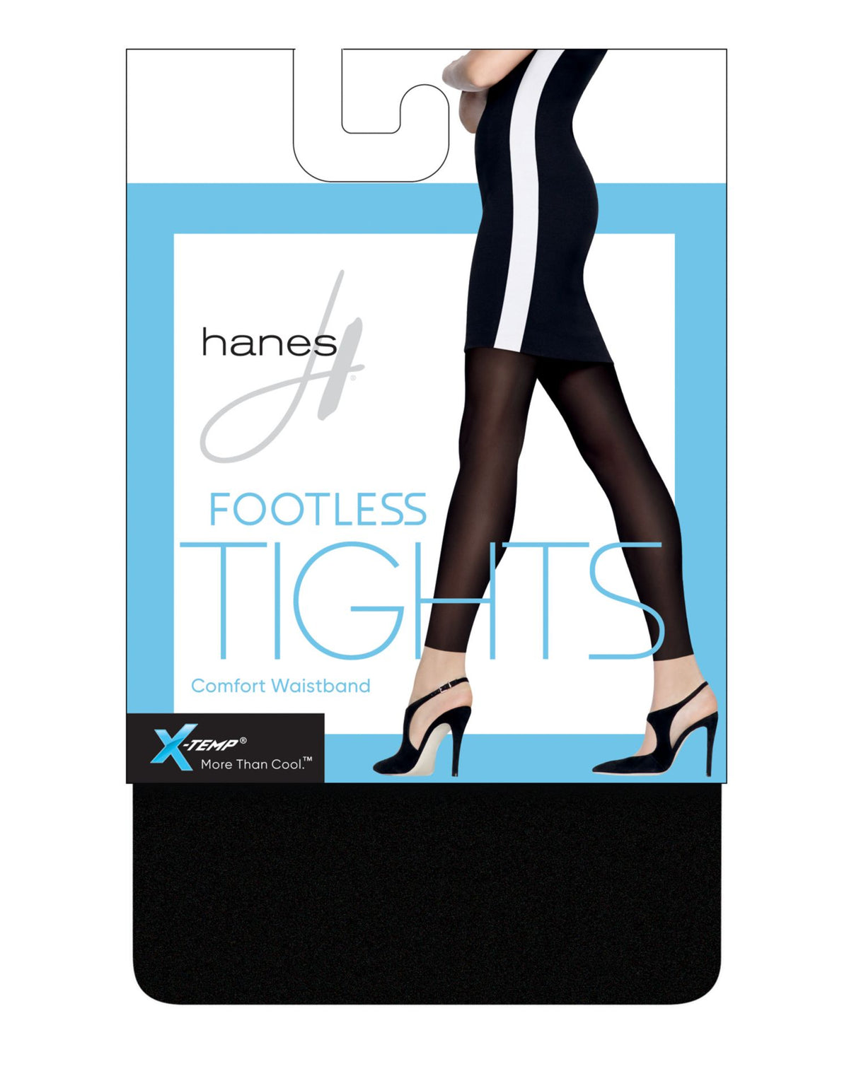 Hanes Womens Footless X-Temp® Tights