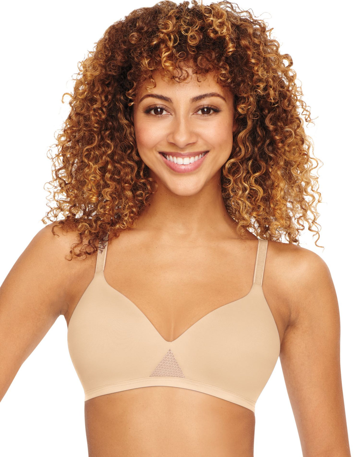 Hanes Womens Oh So Light Foam ComfortFlex Fit® Wirefree Bra