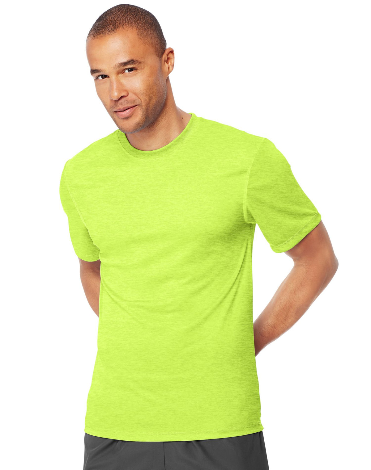 Hanes Mens Sport Endurance Short Sleeve Tee