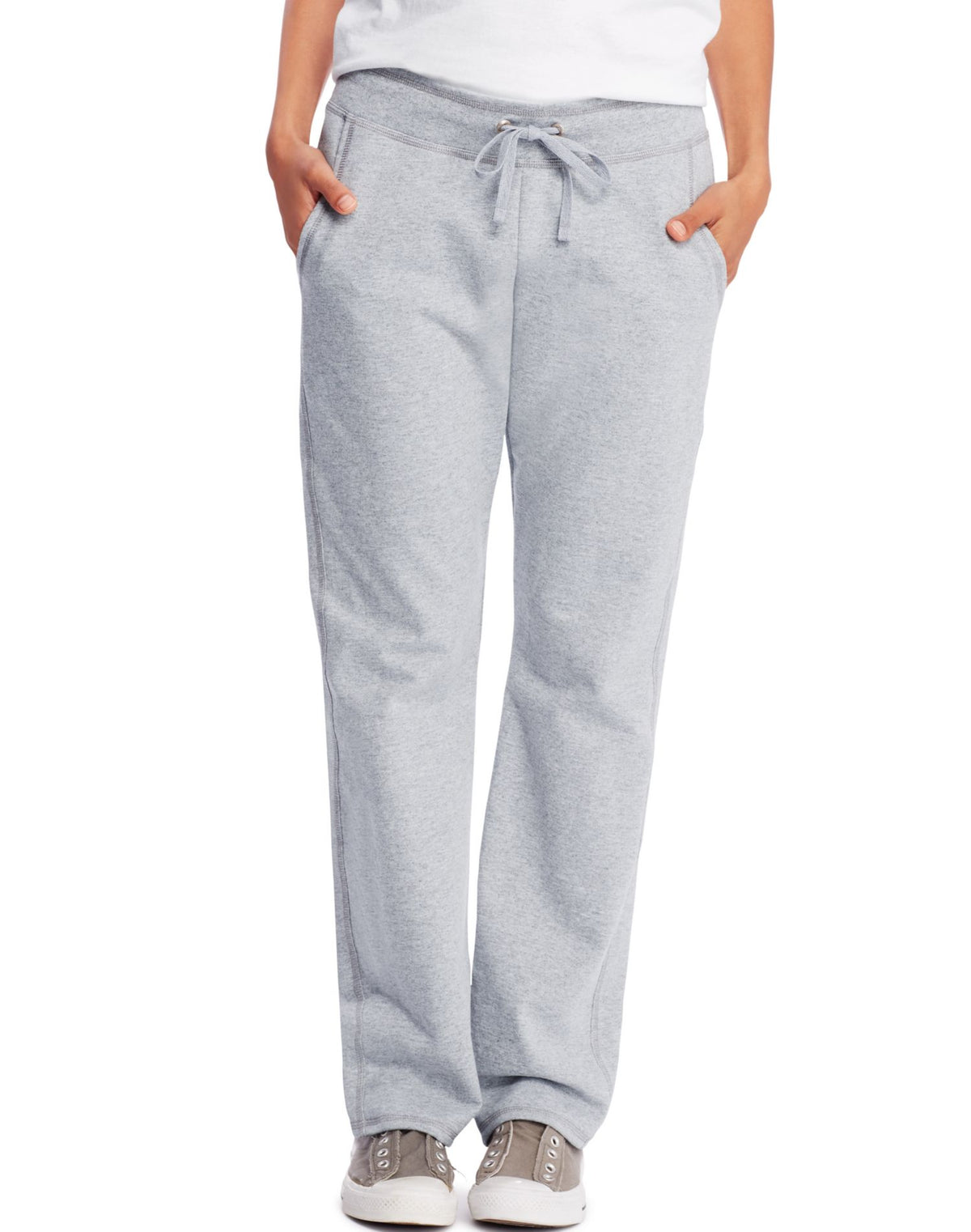 Hanes Womens French Terry Pocket Pant