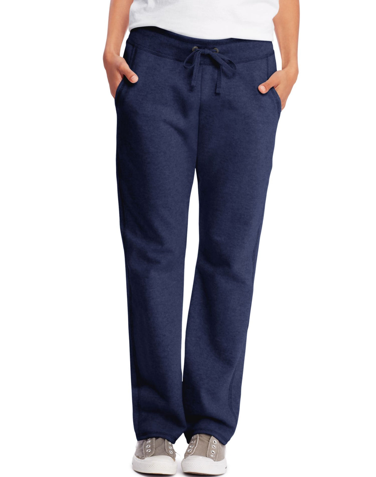 Hanes Womens French Terry Pocket Pant