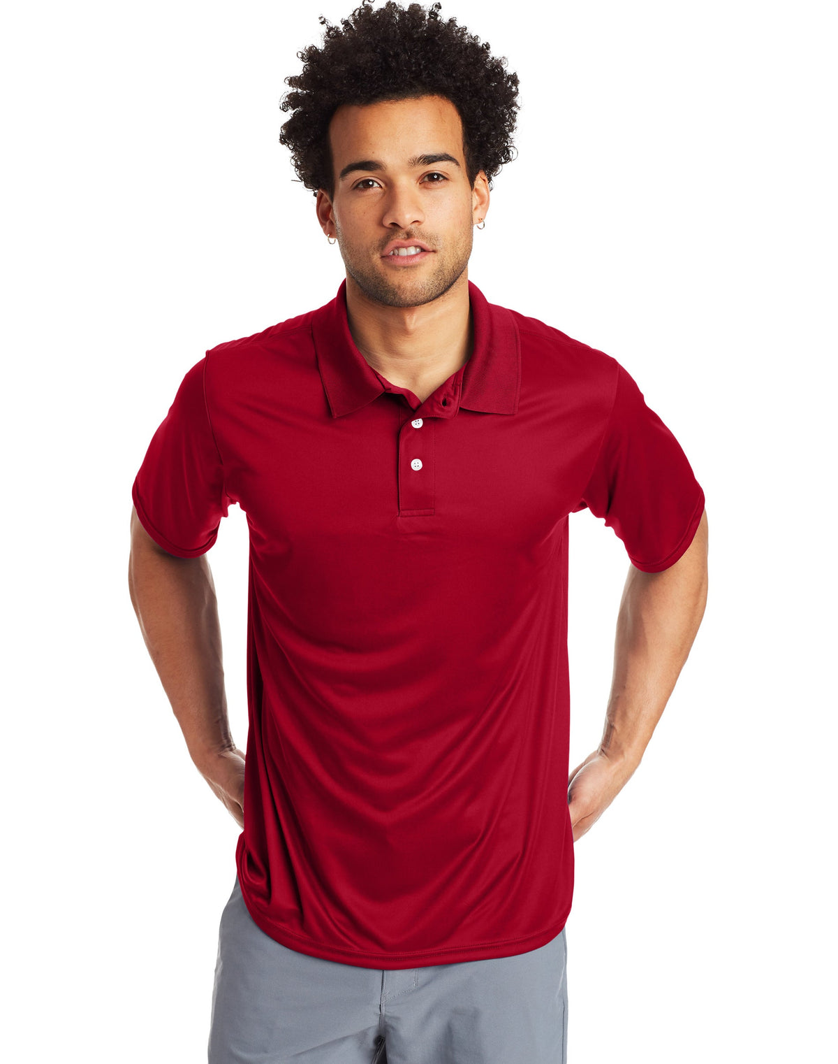 Hanes Mens Cool DRI Performance Polo Shirt